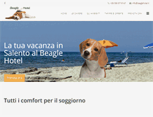 Tablet Screenshot of beaglehotel.it